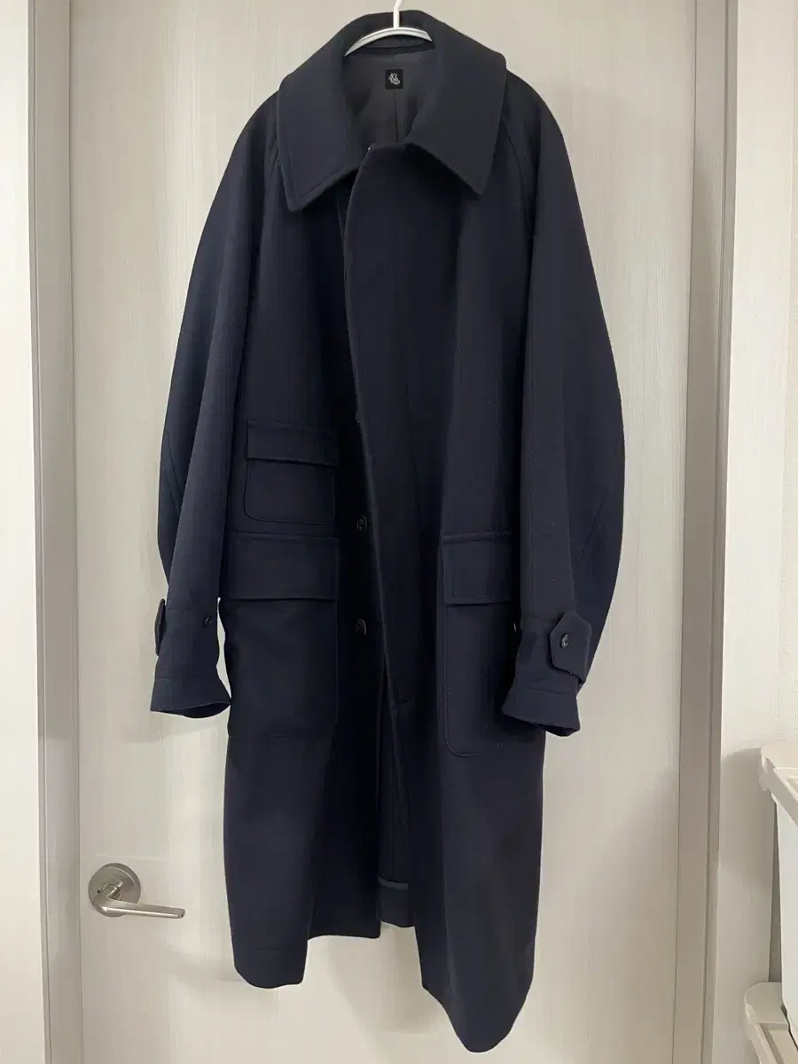 [38size] Kaptain Sunshine x Ships Traveler Coat Navy