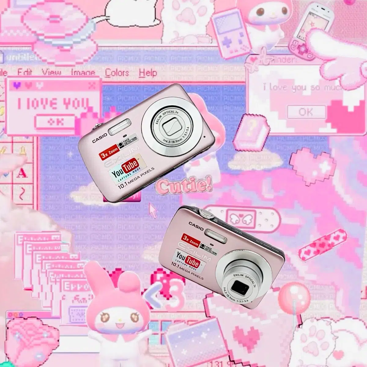 u,rina) Casio Xlim EX-Z80 Pink Digital Camera on Bunjang Global Site.