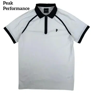 PeakPerformance 피크 퍼포먼스 하프 지퍼 피케 셔츠