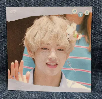 재고 2개. BTS 테테 메모장 20매 한국제 제작자 태현