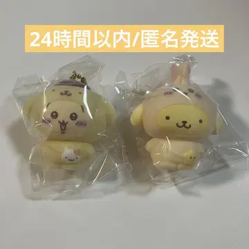 치이카와 산리오 시크릿 마스코트 플로키 참 토끼 푸딩
