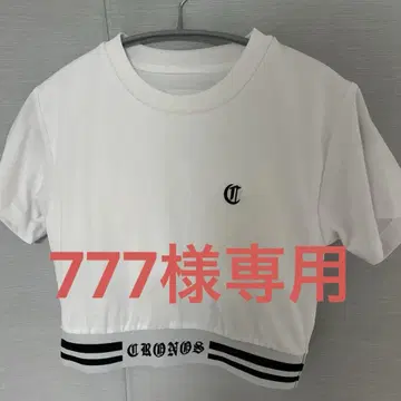 CRONOS 화이트 티셔츠 36(S)