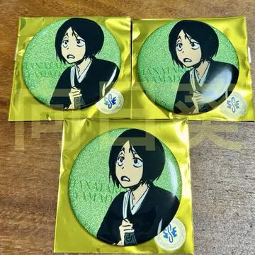 BLEACH WORLD 선샤인 캔뱃지 컬렉션 야마다 카타로 3종