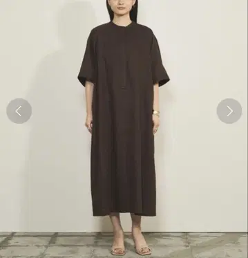 오드리 앤 존 워드 원피스 브라운