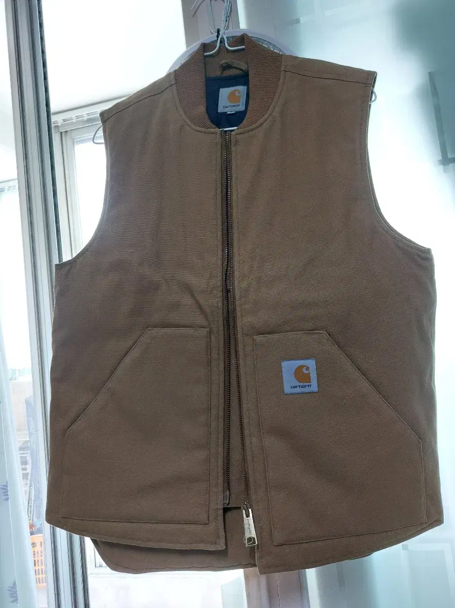 Carhartt Brown Duck Vest, good condition