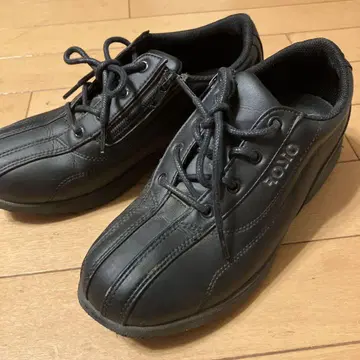 ROSIO 건강 신발 워킹화 블랙 24cm