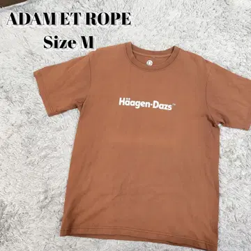 레어 ADAM ET ROPE 하겐다즈 콜라보 반팔 티셔츠