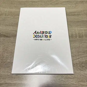 A!group 데뷔 투어 팜플렛