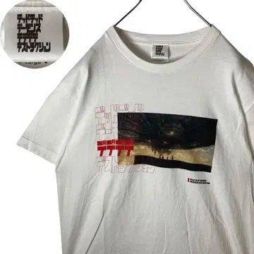 레어 데드 데몬즈 데데데 데스트럭션 빅 프린트 티셔츠 L 사이즈