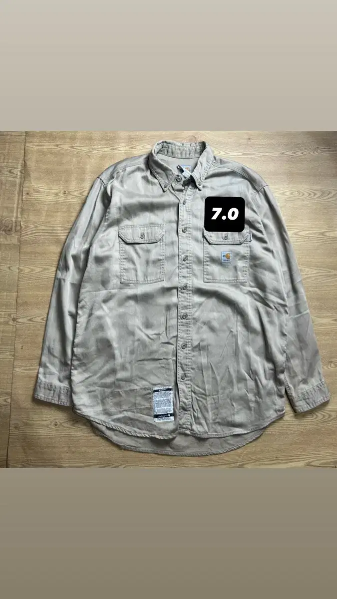 Carhartt Long Sleeve Shirt XL Gray