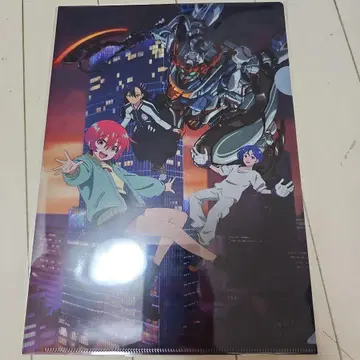 건담 지크 액스 가부키초 타워 한정판 클리어 파일 마추 슈지