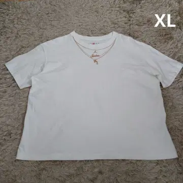 JORDAN 헤리티지 골드 체인 티셔츠 여성용 XL