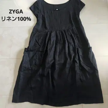 ZYGA 100% 린넨 원피스