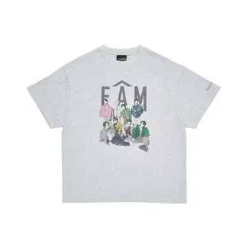 timelesz [목재 무늬 화이트] 티셔츠 FAM