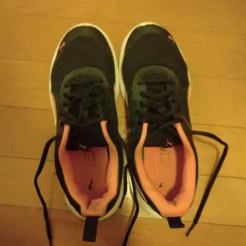 Puma 4D Fit 블랙/오렌지 스니커즈