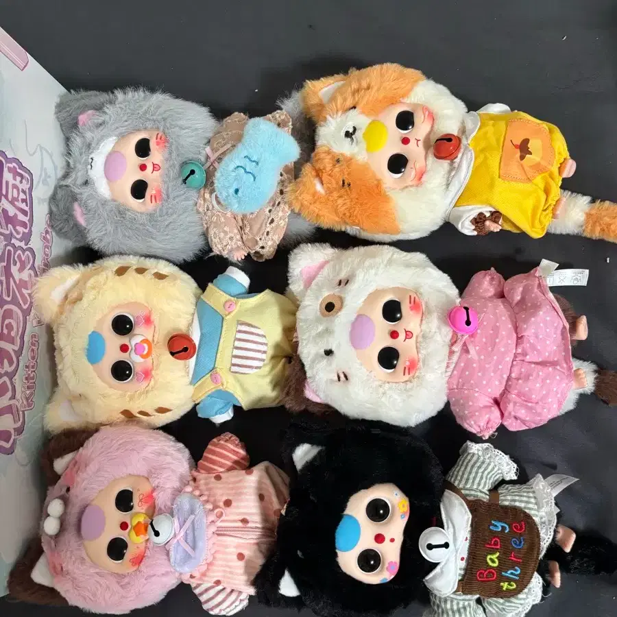 シークレット BabyThree ベイビースリー 猫 ねこ ピンク ぬいぐるみ