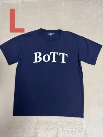 BOTT OG LOGO TEE 네이비 L 사이즈