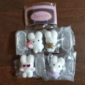 beco+81 피규어 마스코트 Vol.1 전 4종 세트
