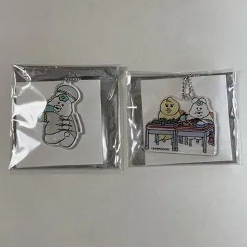 넝포챠무 급식 아크릴 키링 2종 세트 넝포챠무 키미마로
