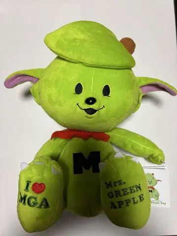 Mrs. GREEN APPLE 메멜 봉제 인형
