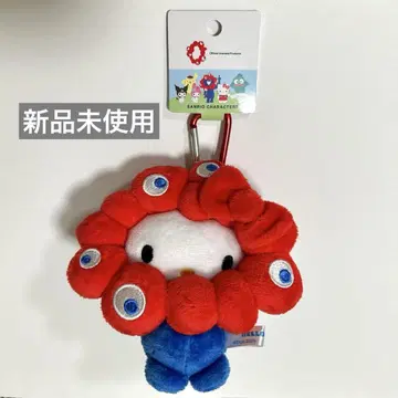 EXPO2025 만국 박람회 마쿠마쿠 변신 봉제 인형 키티 카라비너 포함