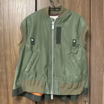 sacai 사카이 나일론 트윌 베스트 사이즈 1