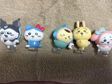 치이카와 산리오 변신 피규어 5종 세트