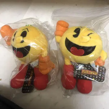 팩맨 봉제 인형 약 20cm 택 포함 미사용 새상품