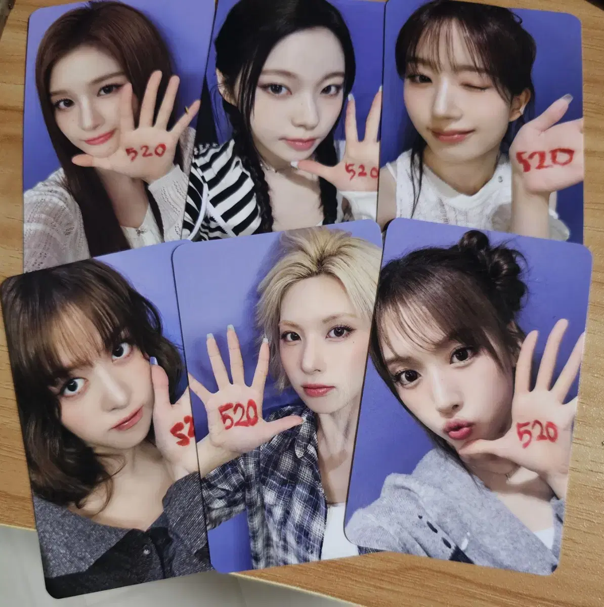 Nmixx Chinese Makestar Guangzhou Fansign Event 520 Photocard Poca Set wts