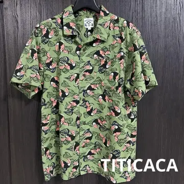 TITICACA 티티카카 셔츠 반팔 올 패턴 오오하시 오니오오하시