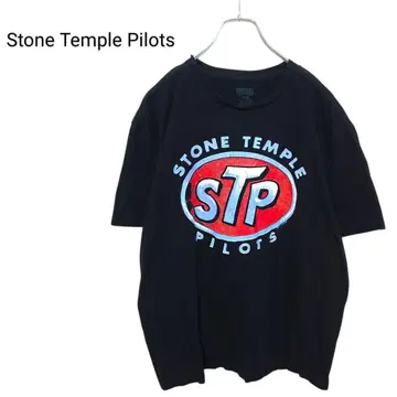 Stone Temple Pilots 밴드 로고 밴드 티셔츠 A-3740