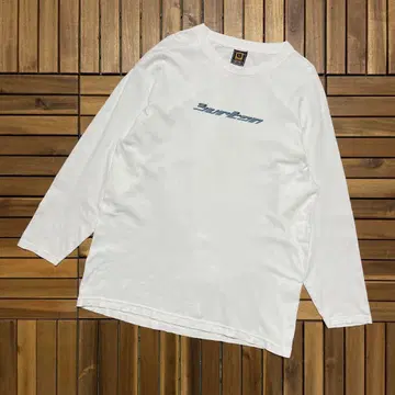 90s BURTON 버튼 크루넥 긴팔 티셔츠 롱T