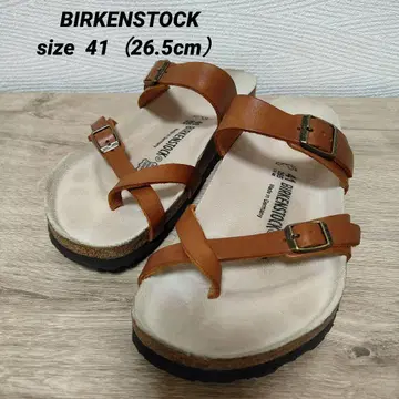 새상품급 BIRKENSTOCK 버켄스탁 마야리 브라운 41 26.5