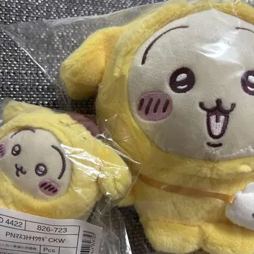 치이카와 산리오 토끼 폼폼푸딩 봉제 인형 2개 세트 미사용 새상품