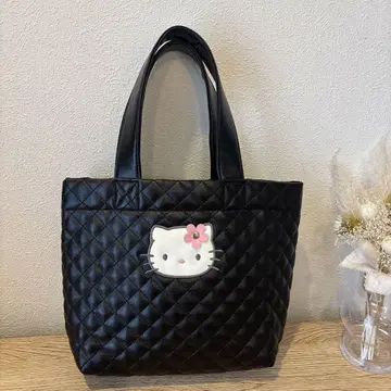 헬로키티 퀼팅 백 미니 토트백 산리오