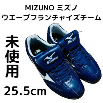 미사용 MIZUNO 미즈노 웨이브 프랜차이즈 팀 스파이크 25.5