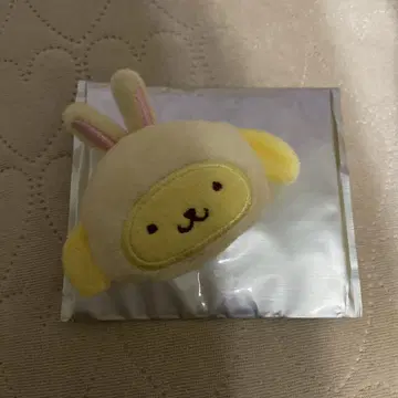 치이카와 (먼작귀) 산리오 헤어 클립 토끼 X 폼폼푸딩