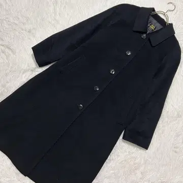 HIGHSENSE LadiesFashion 코트 블랙 L 캐시미어 혼방