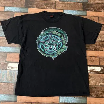 90S 빈티지 피해자 Mikio Kennedy Dragon 티셔츠