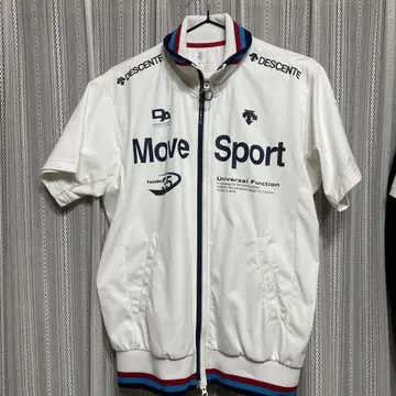 데상트 Move Sport 저리 M 사이즈 화이트