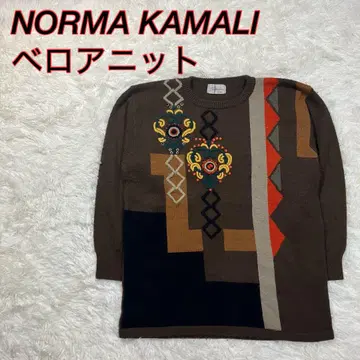 NORMA KAMALI 벨로아 니트