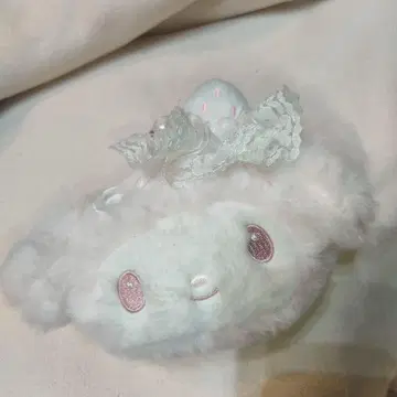 마이멜로디 페이스형 파우치 화이트 이치고의 티타임 벌스데이