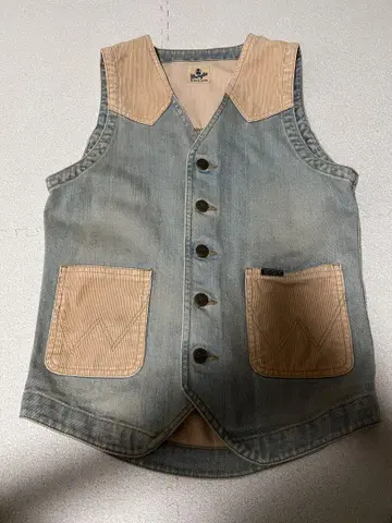 Wrangler BACK BONE 랭글러 백본 데님 베스트