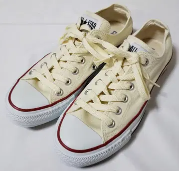 컨버스 ALL STAR 베이지 스니커즈 새상품급 24cm