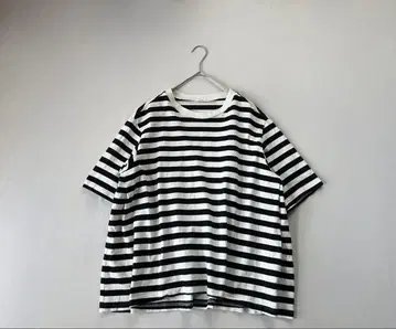 maillot 마이요 루즈한 보더 티셔츠