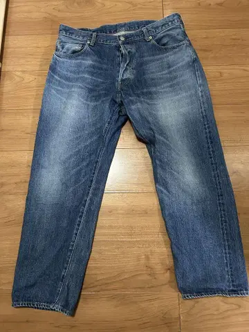 Ordinary fits 오디너리 핏 루즈 앵클 데님