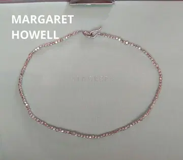 마가렛호웰 MARGARET HOWELL 실버 비즈 목걸이