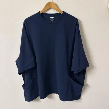 is-ness 네이비 포켓 티셔츠 사이즈 L