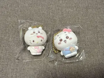 산리오 치이카와 (먼작귀) 시크릿 플로키 마스코트 참 헬로키티