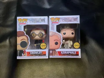 Good Omens Aziraphale & Crowley Funko 세트